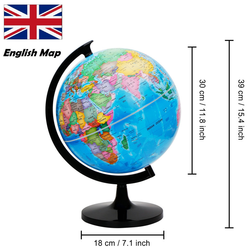 Plastic Tabletop Globe