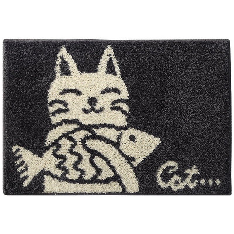 Tapis pour salle de bain avec envers antidérapant 18 po x 26 po
