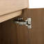 Meuble-lavabo autoportant de 30 po avec lavabo en céramique blanche et 2 portes d'armoire à fermeture en douceur, rangement de salle de bain