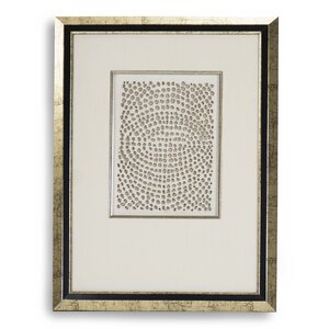 ZEN22080A Abstract Paper Framed Art