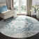 Tapis bleu sarcelle / ivoire Christa