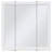 Searle Medicine Cabinet - Bathroom Wall Cabinet with Framed Mirrored Doors-374278831-374278807