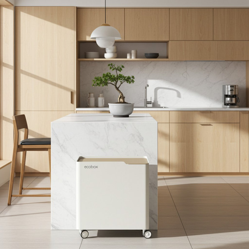 40 L Recyclingeimer Ecobox, Sand