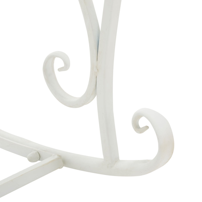 Astoria Grand Medrano Rocking Chair, Antique White