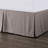 Hera Washed Linen Tailored Modern Rustic Chic 18 inch Bed Skirt-66324832-66324833