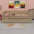 Wood Daybed With Trundle And Fence Guardrails-1255927859