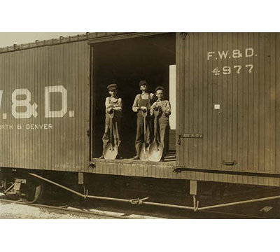 " 3 Boys In Box Car "