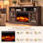 Anias TV Stand for TVs up to 70'' With Electric Fireplace Included-1953664524-1995445316