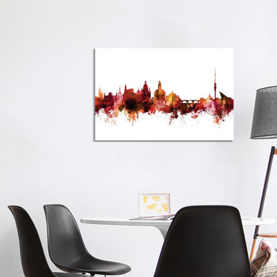 Dresden, Germany Skyline by Michael Tompsett - Wrapped Canvas Gallery-Wrapped Canvas Giclée