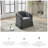 Upholstered Swivel Barrel Chair Set Of 2-394980533