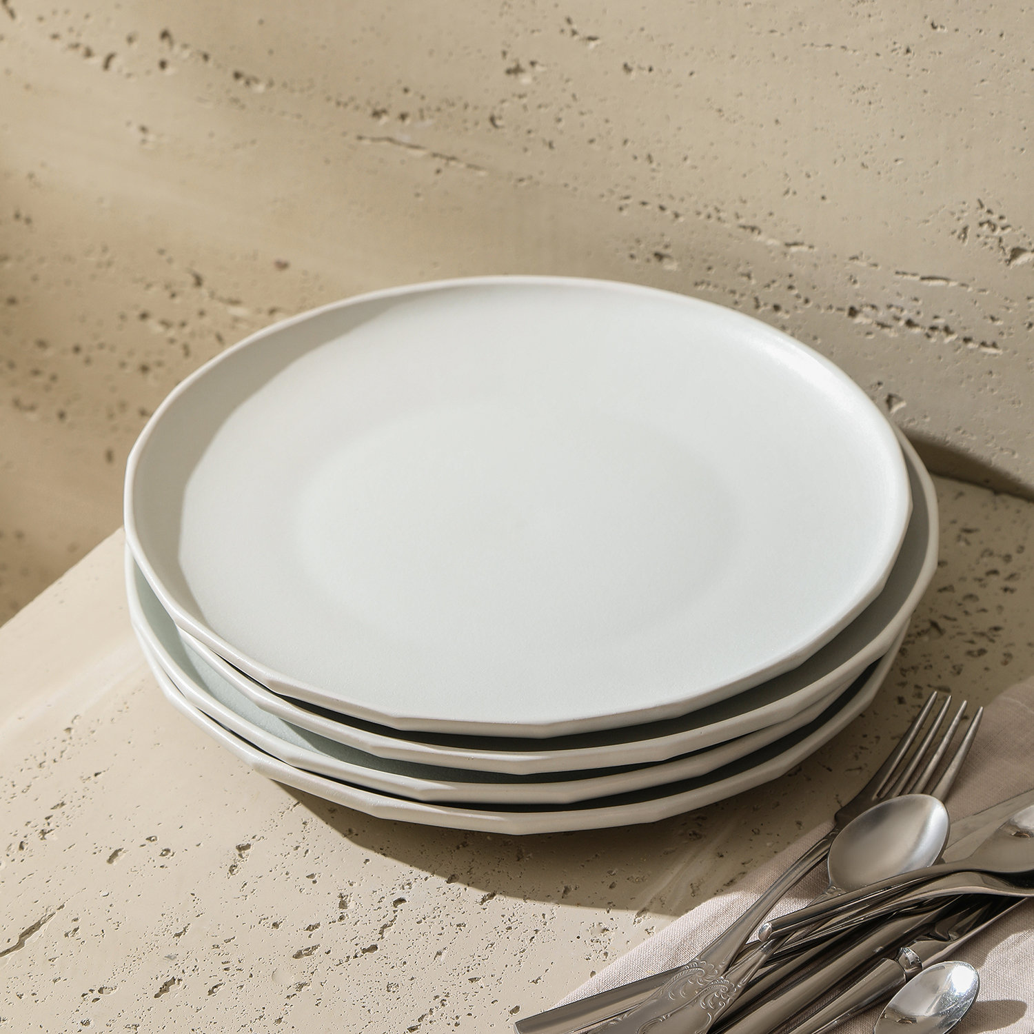 Rio 10" Dinner Plate, Beige