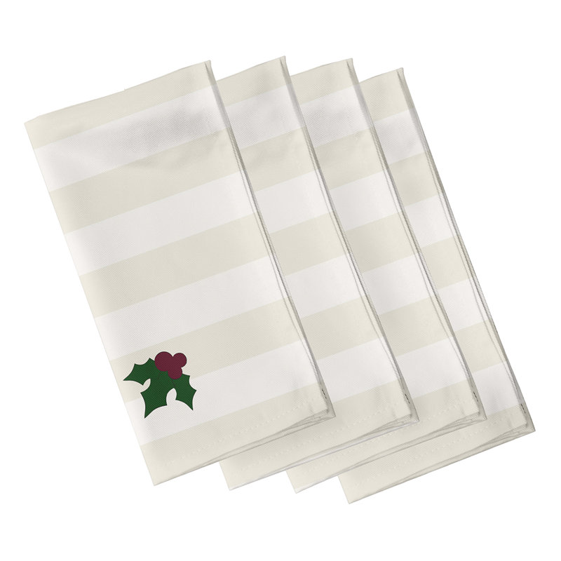 Ensemble de serviettes 4 pièces, L 18 po x L 18 po