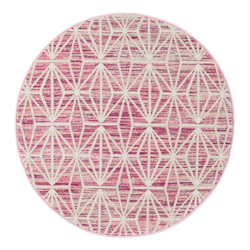 Teydgha Jill Zarin Fifth Avenue Uptown Rug, Round 3'1"