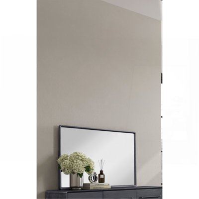 Miroir rectangulaire en bois
