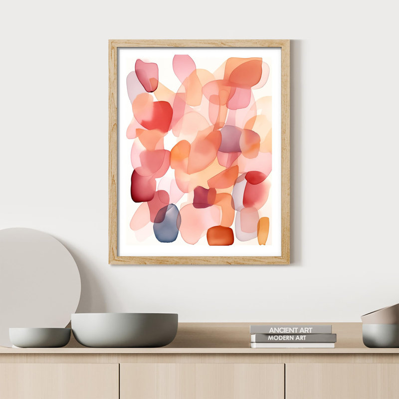 «Abstract Color Block Colorful Illustration Realism Rustic Nature Relax / Calm Multicolor Office» sur papier, Naturel