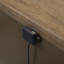 Table de chevet 3 tiroirs avec finition USB au lait