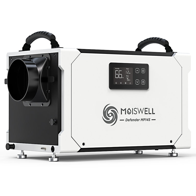 145 Pint Compact Crawl Space Dehumidifier with Pump and Continuous Drain For Rooms up to 6000 cu. ft.