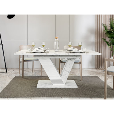 160 cm Extendable Dining Table