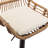 2Pcs Bar Stools - Adjustable Counter Height With Footrest  Beige  Linen Fabric Seat, Strong Metal Construction, Up To 250Lbs Swivel Stools, Beige Upholstery, Footrest, Base, For Kitchen & Dining-837263201