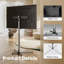 Meuble télé pour plancher Aokcos