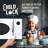 Retro 1.1 Cu Ft Countertop Microwave, White-116068543