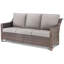 Canapé modulaire d'extérieur 74 po avec coussins 74 po-427787200