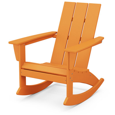 POLYWOOD Modern Adirondack Rocking Chair