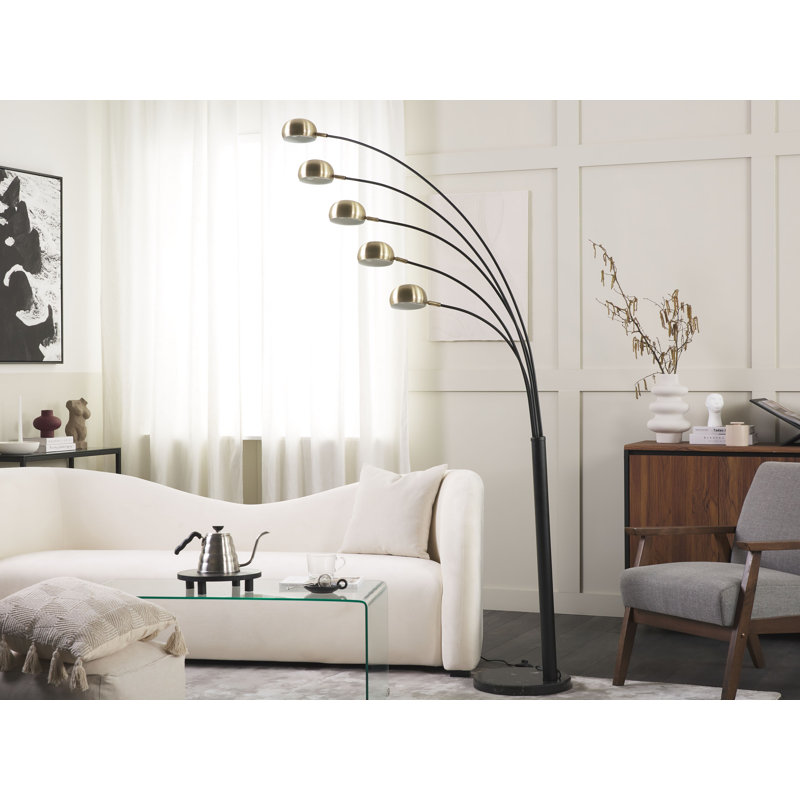 Perlowitz 210cm Glossy Task Floor Lamp