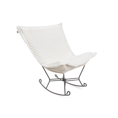 Puff Rocker Shar Pei blanc