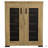 Mesh Door Accent Cabinet