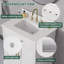 Bilroy 30'' Single Sink Bathroom Vanity with Engineered Stone Top-1075548633