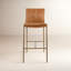 Tabouret Mayer Adobe - Brun clair-1490777256-1490777263