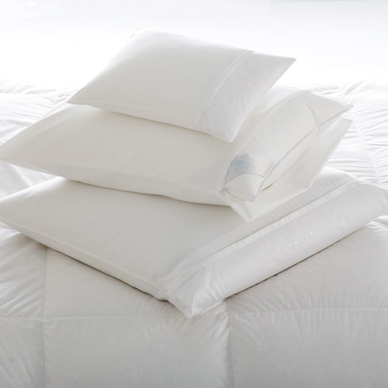 Luxury Embroidered Cotton Sateen Standard/Queen Pillow Protector