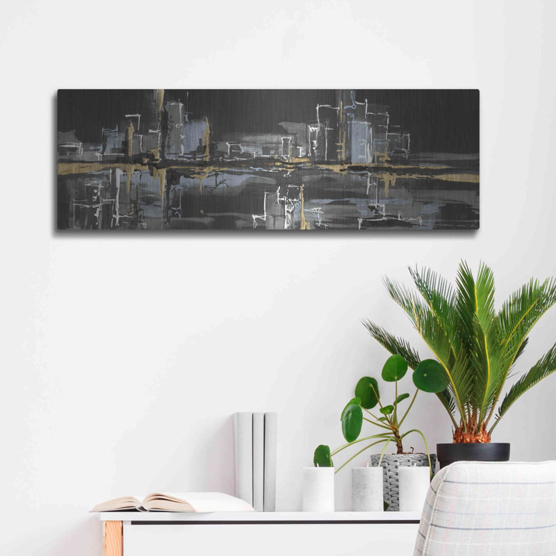 «Urban Gold II» par Chris Paschke, H 12 po x l 36 po