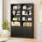 Aillee 70.9"H Standard Bookcase with Doors-1543865966