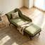 Chaise longue simple en bois massif
