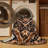 Machine Washable Persian Brown Area Rug-197741055