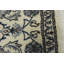 Tapis crème en laine noué à la main de conception unique 2000 pi 2 pi 3 po x 4 pi 5 po Brumiss