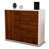 White/Walnut