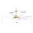 66 Inch Low Profile Abs Ceiling Fan With Dimmable Lights And Smart Remote Control 6 Speed Reversible Noiseless Dc Motor For Indoor-412950218-412950220