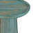 Matney Dayton 13"W Solid Mango Wood Contemporary Round End Table with Textured Finish-108257869
