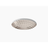 Kohler Kallos®, Artist Editions Oval Glass Undermount Bathroom Sink