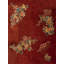 Rectangle Room Size 1930s Coral Knotted Chinese - Art Deco Antique Wool Rug