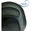 Swivel Upholstered Counter Stool with Metal Frame-2048617277