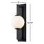 Sairy 1 - Light Outdoor Armed Sconce-1865431415