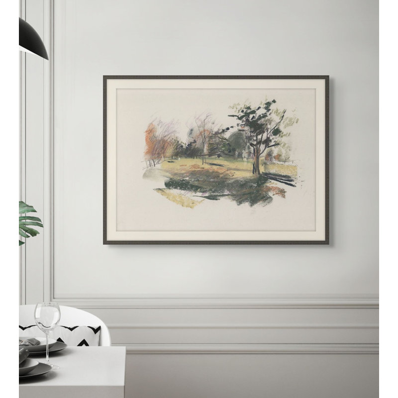 Field 1 Print by Claudia Lowry, 12.54" H x 15.54" W
