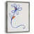 Toile encadrée argent patiné sélectionné