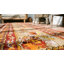Tapis de couloir clair en laine Agra