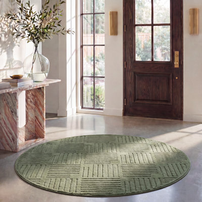 Tapis de couleur unie Mirissa Performance