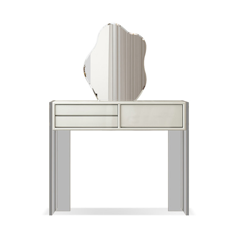 Coiffeuse avec miroir, 3 tiroirs